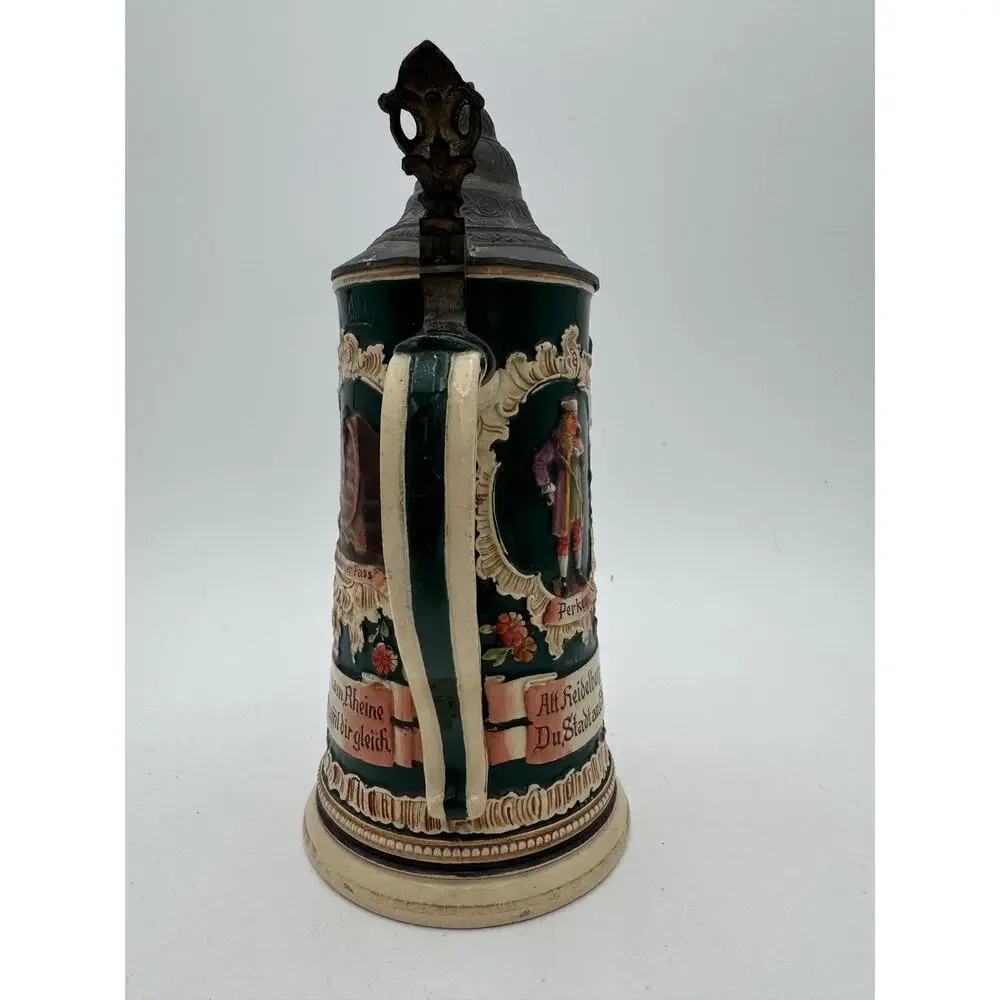 Vintage Beer Stein Marzi & Remi Heidelberg Panorama 0.5L